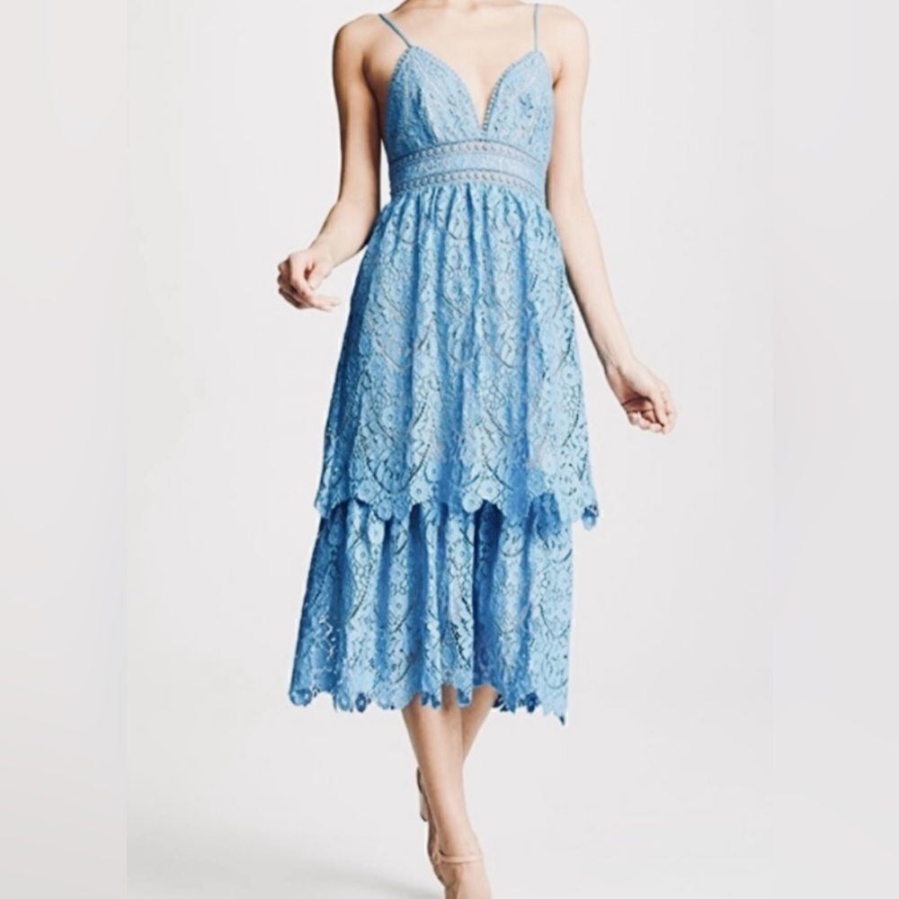 Saylor Safia midi lace dress NWT size small NWT
